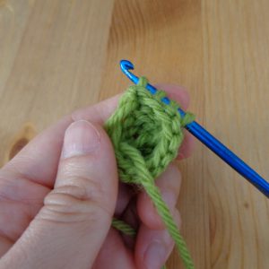 Make a spike: lap 1, step 3