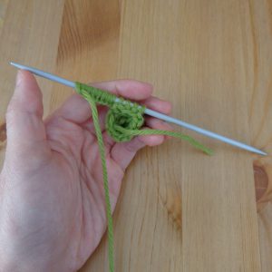 Make a spike: lap 1, step 4