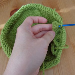 Make a spike: lap 1, step 8