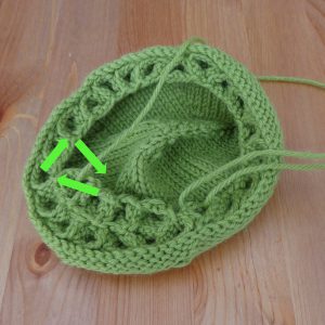 Make a spike: lap 2, step 2