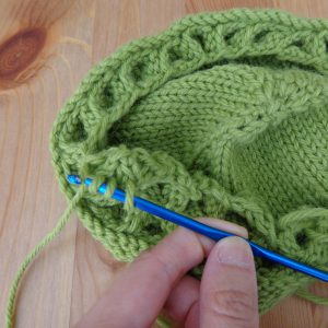 Make a spike: lap 2, step 3